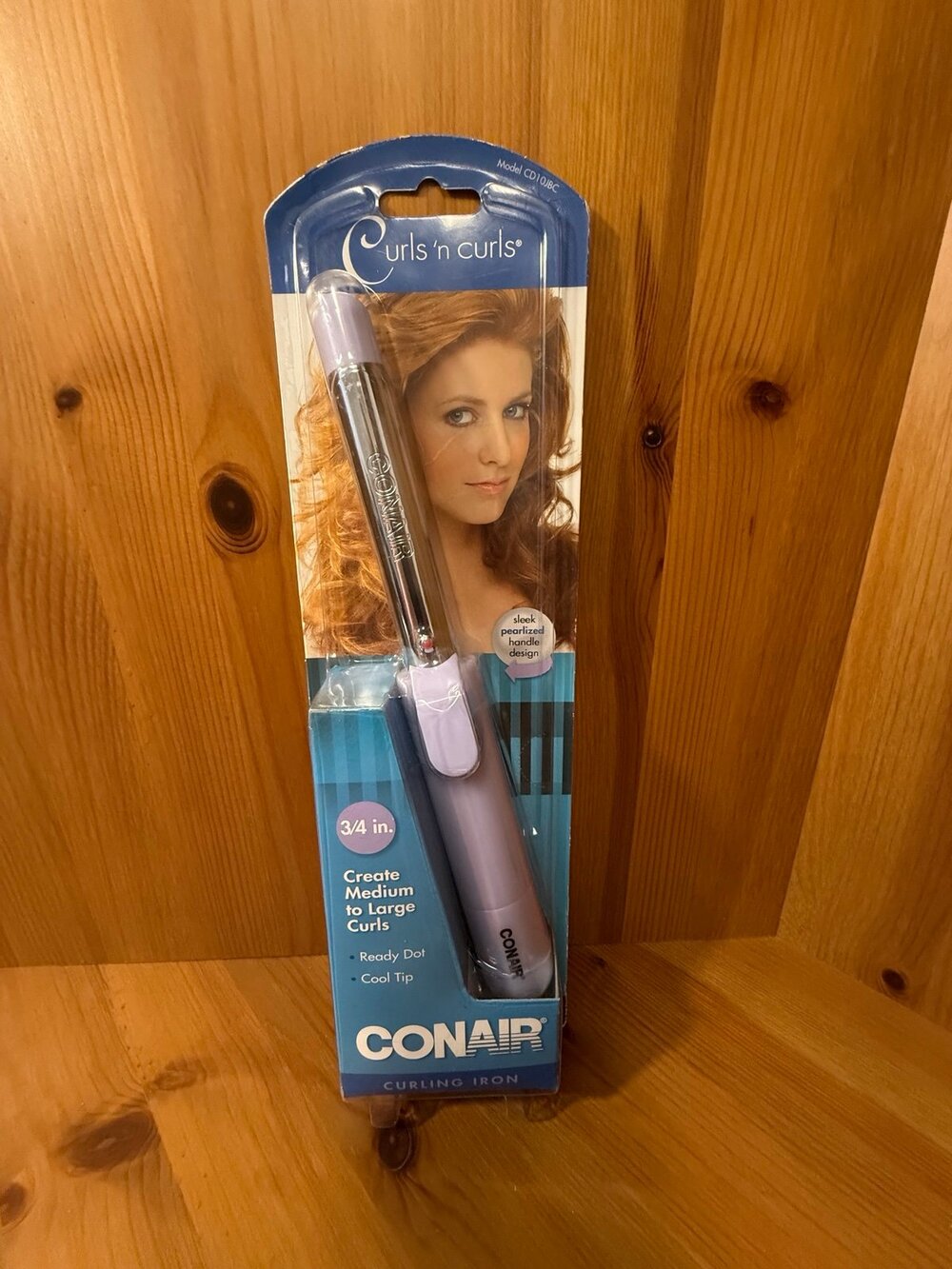New Conair 3/4" Curling Iron – Sealed Package